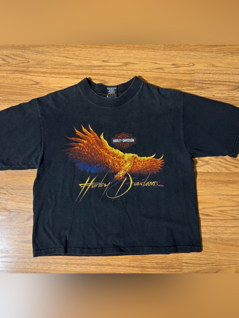 Vintage 1997 Harley-Davidson "Fire Eagle" Graphic T-Shirt